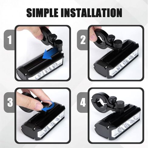 Light Bar for Tutti - PSLER Ebike Light for Tuttio,Ridstar,Yozma In10,Dirt Bike Headlight in Kuwait
