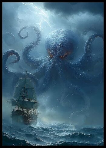 أكمام بطاقات MTG - Kraken - 100 CT EDH أكمام قائدة لـ Magic the Gathering in Kuwait