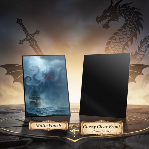 أكمام بطاقات MTG - Kraken - 100 CT EDH أكمام قائدة لـ Magic the Gathering in Kuwait