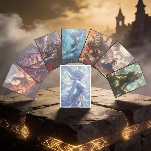 أكمام بطاقات MTG - Kraken - 100 CT EDH أكمام قائدة لـ Magic the Gathering in Kuwait