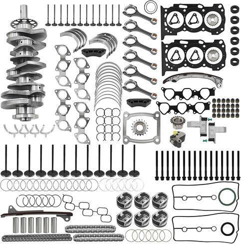 1GR-FE 4.0L Engine Overhaul Rebuild Kit with Crankshaft Head Gasket Connecting Rod Timing Chain Kit Fits for Toyota FJ Cruiser, 4Runner Tacoma Tundra 2003-2015 Replace# 13401-31010 13201-39235 in Saudi Arabia