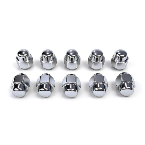 10 Pack 52950-14140 Wheel Lug Nut - M12×1.5 Thread 21mm Hex, Corrosion Resistant Replacement for Hyundai Santa Fe Sonata Elantra Tucson Tiburon, Kia Forte Optima Sorento Soul in Saudi Arabia