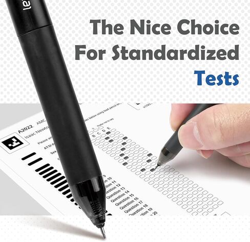 Mechanical Pencil Set 8PCS，Medium Point (0.7mm),Unique Levitation Design of Pen Cap Mechanical Pencils-Back to School Essentials, Note-Taking, Teacher Supplies, Office Supplies, 4 Black+4 Grey in Saudi Arabia