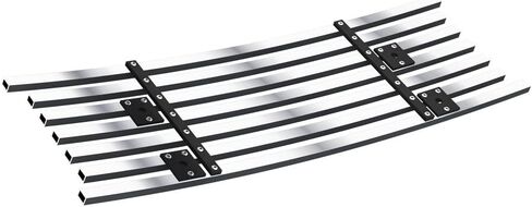 APS Compatible with Ford Excursion F-250 F-350 F-450 F-550 2005-2007 Lower Bumper Chrome Billet Front Grill Grille Insert S18-A65356F in Kuwait