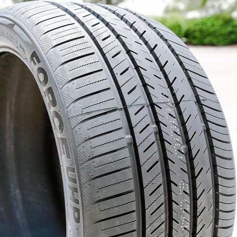 مجموعة من 2 إطارات شعاعية عالية الأداء لسيارة الركاب Atlas Force UHP لجميع المواسم - 275/35R18 275/35/18 275/35-18 95Y نطاق تحميل SL 4-Ply BSW جدار جانبي أسود UTQG 520AAA in Kuwait