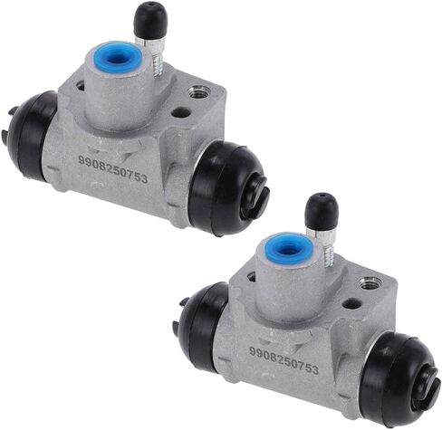 Rear Left Rear Right Brake Wheel Cylinder No.43300SNAA01/43300T5RA01 Drum Brake Cylinder for Honda Civic 2006-2015 Cast Iron Silver Tone 2 Pcs in Kuwait