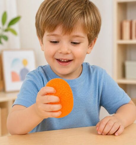 J’Adore 3 Pack Squishy Toys for Kids, Sensory Stress Relief Toys Set, Fun Cube, Gum Droppable & Spiky Orb, Soft Squeeze Fidget Toys for Toddlers Ages 3+, Party Favors & Gifts in Kuwait
