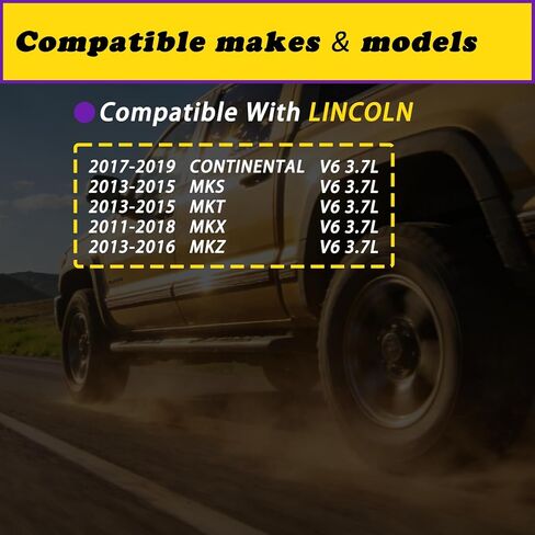 4 قطع محرك متغير صمام توقيت VVT الملف اللولبي محرك عمود الحدبات متوافق مع Ford F150 Explorer Mustang مناسب لـ Edge Expedition Taurus Transit 150 250 350 V6 3.3L 3.5L 3.7L 11-21 in Kuwait