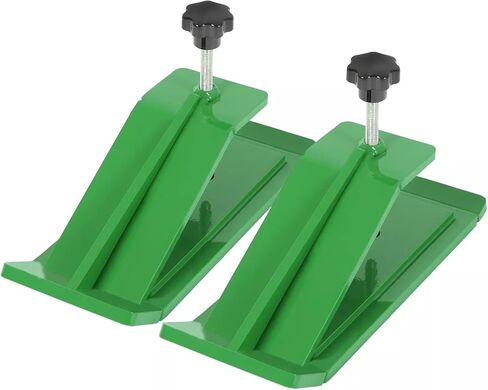 Replacement for John Deere OEM 2X Tractor Bucket Protector Ski Edge Tamer Skid w/Lock Nut Snow Leaf Removal in Saudi Arabia