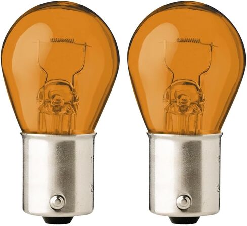 مصباح بديل لمصابيح إشارة الانعطاف الكهرماني 1156NA 1156A BA15S 21W 667107 من Flosser (عبوة من 2) صنع في ألمانيا in Kuwait