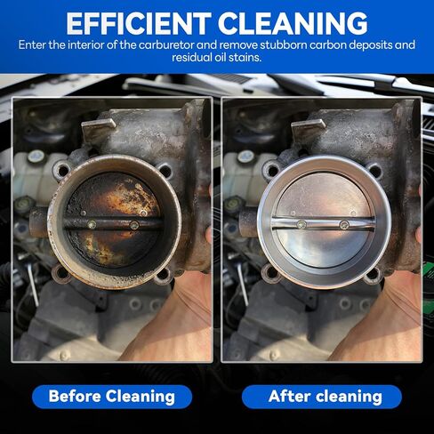 Carburetor Cleaning Kit, 33 Piece Stainless Steel Carb Jet Cleaning Tool Set with Dual Brushes and 4 Hooks, High-Density Nylon, Fits Motorcycle Jets, Lawn Mowers, Welding Torch Tip Cleaner, Spray Guns in Saudi Arabia