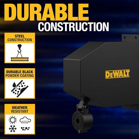 نظام إدارة الكابلات القابل للسحب لشاحن EV العالمي من DEWALT، مثبت على الحائط أو السقف، يعمل مع كابلات شحن EV حتى 48 أمبير، درجة تجارية شديدة التحمل، للاستخدام الداخلي/الخارجي in Kuwait