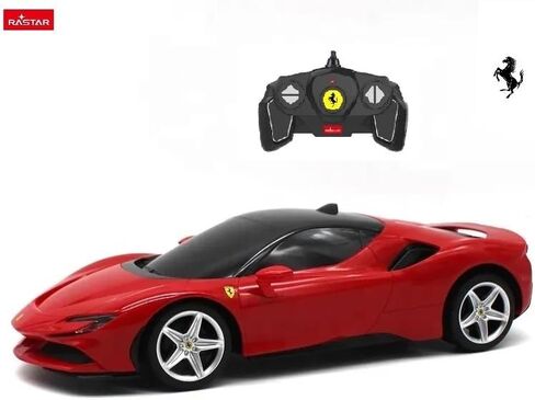 RASTAR Ferrari SF90 Stradale Remote Control Car, 1:18 Scale, Red in Kuwait