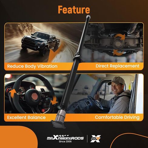 مجموعة عمود المحرك الخلفي من maxpeedingrods لسيارة Ford Explorer 2011-2018 Police Interceptor & Taurus & Taurus X & Lincoln MKS & Mercury Sable استبدال تلقائي Trans AWD # FG1Z4R602A in Kuwait