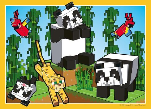 Ravensburger Minecraft 4x100 Piece Bumper Puzzle Pack for Kids 5+ in Kuwait