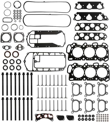 Head Gasket Set Timing Belt Kit with Water Pump 3.5L HS26509PT Fit for Honda Accord Odyssey Pilot Ridgeline Crosstour 2008-2017 for Acura RDX TL TSX 2009-2015 3.5L (08-17 Timing Belt Water Pump Kit) in Saudi Arabia