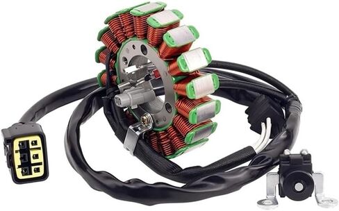مجموعة تجميع لفائف الجزء الثابت لمولد الدراجة النارية لـ WR250R WR 250 R WR250X X 2016-2017 3D7-81410-01 WR250 قطع غيار in Kuwait