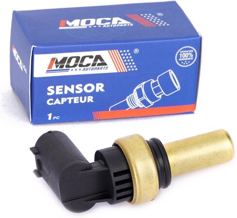 مستشعر درجة حرارة سائل تبريد المحرك MOCA يناسب 15-22 لسيارة شيفروليه كولورادو 2.5L و17-21 لسيارة GMC Acadia 2.0L 2.5L و16-20 لسيارة Buick Envision 2.0L و13-19 لسيارة Cadillac ATS 2.0L in Kuwait