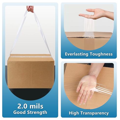 Clear Packing Tape, 2 Inches x 55 Yards, 1.8 Mil Thick, Acrylic Adhesive, 36 Rolls, for Packaging, Carton Sealing, Storage, Moving in Saudi Arabia