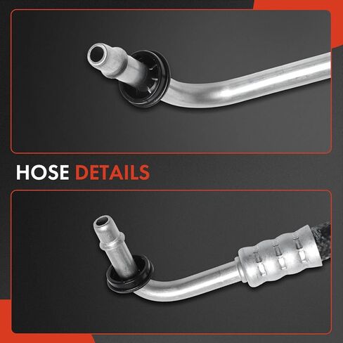 A-Premium Inlet & Outlet Automatic Transmission Oil Cooler Line Hose Assembly Compatible with Jeep Compass 2010-2017, Patriot 2010-2017 & Caliber 2010-2012, Automatic Transmission in Kuwait