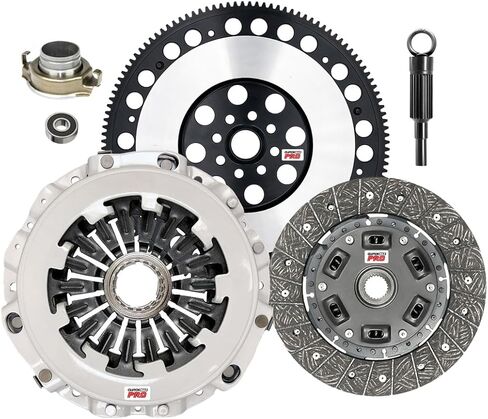 مجموعة القابض ClutchMaxPRO شديدة التحمل من OEM مع دولاب الموازنة Chromoly متوافق مع 2004-2005 Baja، Forester 2002-2005 Impreza WRX 1991-1994 Legacy Saab 2005 9-2X 5 سرعات (CP15019HDLSF-CK) in Kuwait