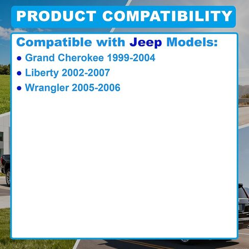 00592 مشبك تثبيت البطارية ومجموعة الترباس المتوافقة مع Jeep Wrangler 2005-2006 Grand Cherokee 1999-2004 Liberty 2002-2007 يستبدل 55136959AC in Kuwait