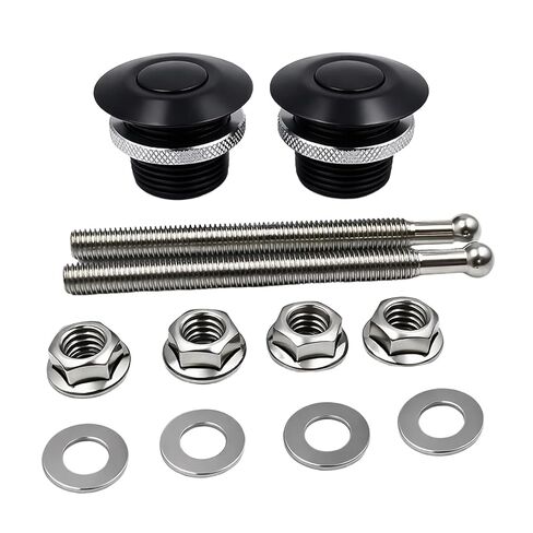 QL-38-LP/BP Universal Quick Latch Hood pins 2 Pack Push Button Quick Release Hood Bonnet pins Lock Clip kit in Saudi Arabia