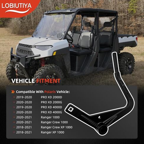 قطعتان 5634266-458 رافعة ناقل الحركة متوافقة مع 2018-2021 Polaris Ranger 1000 2019-2020 Polaris Pro XD، ألومنيوم مصبوب أسود غير لامع #OEM 5633821-458 5633821458 5634266458 in Kuwait