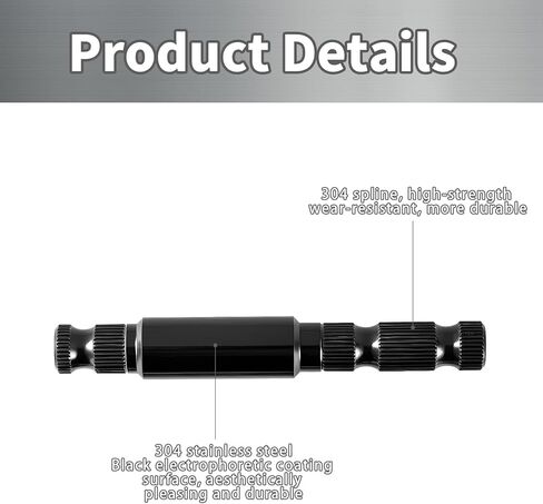 Stainless Steel Inner Shift Lever Shaft for Harley 2017-2025 Street Glide, Road Glide, Electra Glide, Road King, Trike,Black,Replace for 33600091 in Saudi Arabia