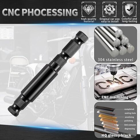 Stainless Steel Inner Shift Lever Shaft for Harley 2017-2025 Street Glide, Road Glide, Electra Glide, Road King, Trike,Black,Replace for 33600091 in Saudi Arabia