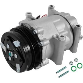ضاغط تكييف الهواء مع قابض مناسب لـ 1994-2000 Honda Civic 1997-2001 CR-V 1.6L تكييف وضاغط للهواء لـ 38810P3F016 4717050 in Kuwait