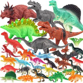 36 Piece Dinosaur Toys for 12 Years Old Boys Gifts, Dinosaur Figures Set for Boys Toy Age 14 Gifts for 14 Year Old Girls in Saudi Arabia
