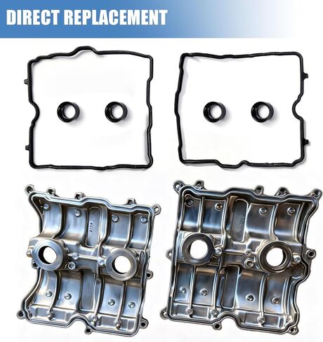 Sorello VS50830R Engine Valve Cover Gasket Set Compatible with Subaru Crosstrek Impreza XV Crosstrek 2.0L, for Forester Legacy Outback 2.5L H4 2013-2019 Gas DOHC Replaces 13270AA190 VS50725 in Kuwait