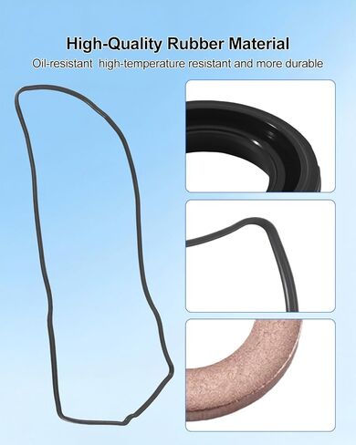 Engine Valve Cover Gasket Set Fit for Lexus ES350 RX350 2007-2015 Toyota Camry 2007-2017 Highlander Lotus Evora GT V6 3.5L, Replace 112130P010 1121431020 VS50682R in Kuwait