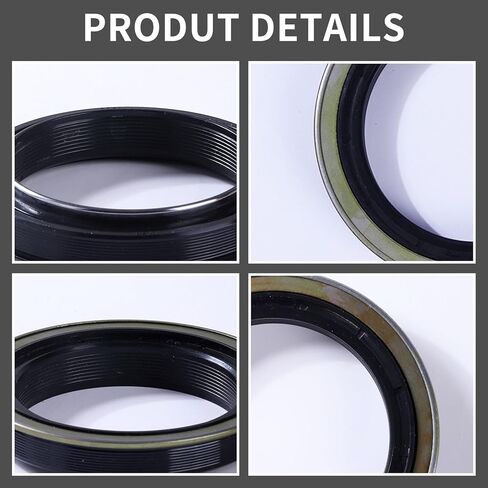 قطعتان من سدادة محمل عجلة المحور الخلفي ومجموعة حلقة على شكل O تناسب Ford F250 F350 Super Duty 1999-2024، Transit 150 250 350 2015-2019، Excursion 2000-2005 يحل ختم زيت المحور الخلفي محل 370247A، 2C3Z-1177-AA in Kuwait