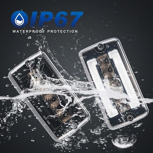 مصابيح LED للزاوية الأمامية متوافقة مع Wrangler TJ 1996-2006 فقط، ضوء إشارة الانعطاف المتسلسل الديناميكي الكهرماني، ضوء تشغيل نهاري أبيض، لون مدخن in Kuwait
