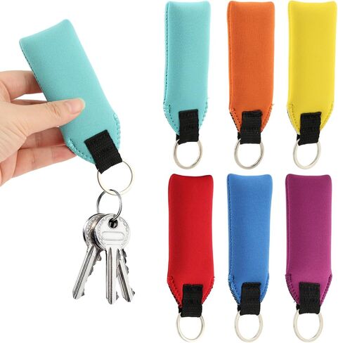 Waterproof Floating Keychain, Neoprene Key Float Holds up to 3 Keys, Bright Colors Key Ring for Boating, Kayaking, Fishing in Saudi Arabia