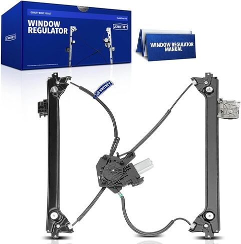 JC Whitney JFBAJCWWR00007 Front Left Power Window Regulator w/Motor Assembly - Compatible with Tesla X 2016-2024 in Kuwait