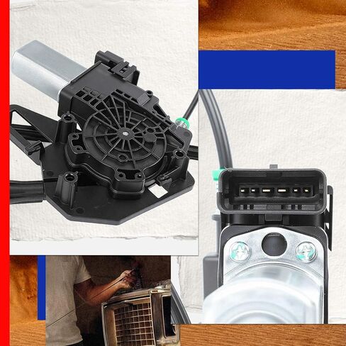 JC Whitney JFBAJCWWR00007 Front Left Power Window Regulator w/Motor Assembly - Compatible with Tesla X 2016-2024 in Kuwait