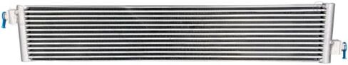 KarParts360 For Chevy Malibu 2019 20 21 22 23 2024 Automatic Transmission Oil Cooler | Aluminum | Quick Connector | 1.5L Turbo | Crossflow | 4.44 In. Core Thickness | For GM4050136 | 84493650 in Kuwait