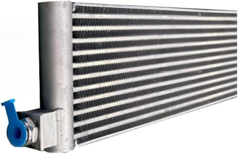 KarParts360 For Chevy Malibu 2019 20 21 22 23 2024 Automatic Transmission Oil Cooler | Aluminum | Quick Connector | 1.5L Turbo | Crossflow | 4.44 In. Core Thickness | For GM4050136 | 84493650 in Kuwait