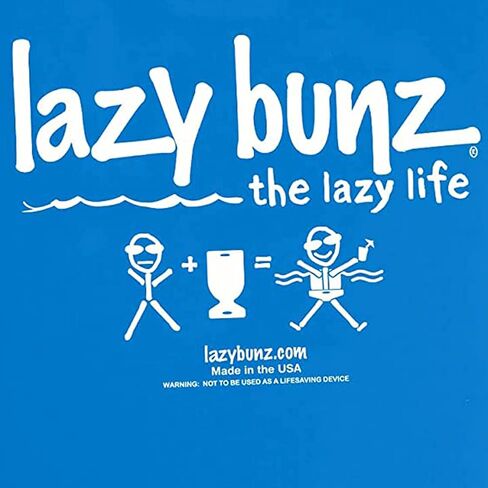 TRC Recreation Lazy Bunz Foam Water Saddle Pool Float للبالغين والأطفال، كرسي لحمام السباحة، البحيرة، النهر، وأساسيات الشاطئ in Kuwait