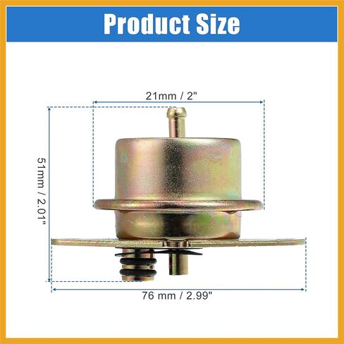 Fuel Injection Pressure Regulator for Ford F-150 1994-1999 for Ford F-250 1993-1999 Replaces F4SZ9C968A F4TZ9C968B Replacement in Kuwait