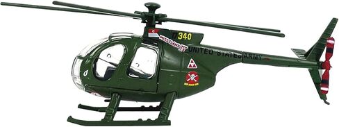 1/100 الجيش الأمريكي OH-6A Cayuse نكاذج الهيلوكوبتر سبيكة عالية محاكاة طائرة الحرفية المقتنيات تذكارية عرض ثابت in Kuwait