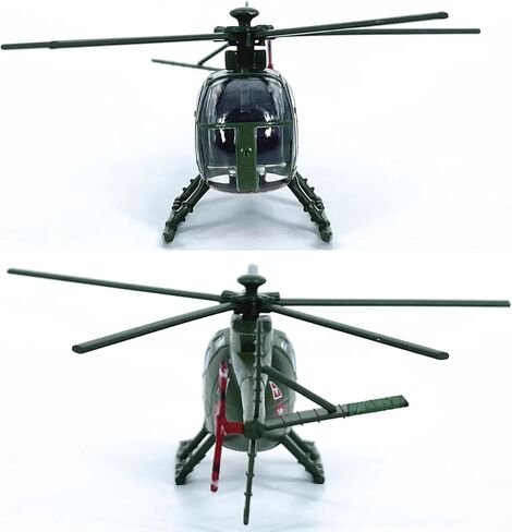 1/100 الجيش الأمريكي OH-6A Cayuse نكاذج الهيلوكوبتر سبيكة عالية محاكاة طائرة الحرفية المقتنيات تذكارية عرض ثابت in Kuwait
