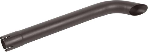 Exhaust End Pipe Stack Replacement UNIVERSAL - 2-1/4" x 24" Curved Black in Kuwait