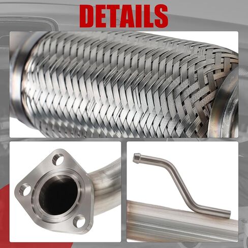 أنبوب Y مرن أمامي مباشر متوافق مع 2005-2008 Honda Pilot، Honda Ridgeline 2006-2008، Acura MDX 2003-2005، 3.5L Non Turbo، 303138 53599 750-123 2100-97914 93126 in Kuwait
