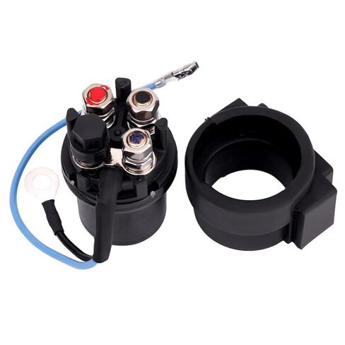 Motorcycle Starter Relay Solenoid 6E5-8195A-00-00 6E5-8195C-01-00 6E5-8195A-01-00 Compatible with P200TLRP 175TXRQ 225HP 115HP 175HP Outboard Motors in Kuwait