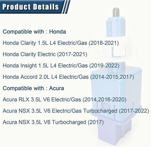 36750-T3V-A01 مفتاح ضوء إيقاف الفرامل الجديد متوافق مع Honda Clarity Insight Accord 1.5L 2.0L L4 2014-2022 & Acura RLX NSX 3.5L V6 2016-2022 يستبدل 1S12665، SLS602 in Kuwait