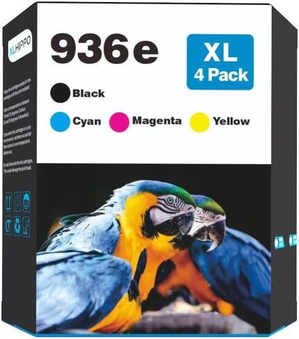 936XL 936e 9125e Ink Cartridges Replacement for HP 936e 936 Ink Cartridges for HP Printers OfficeJet Pro 9120e 9125 e 9130e 9135e 9730e, for Office Jet Pro 9120 9130 9120e series Printer Ink Cartridge in Kuwait